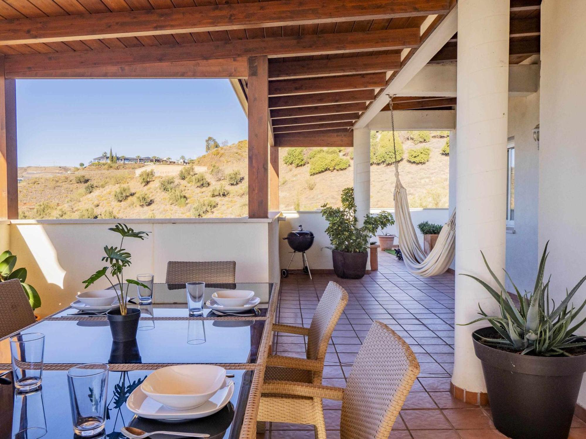 Апартаменты Atico Con Vistas Al Mar Piscina Y Parking Малага Экстерьер фото